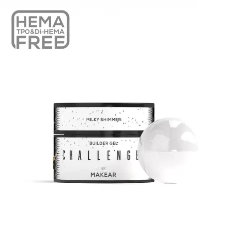 Challengel Shimmer Milky HG11 - żel budujący 50ml