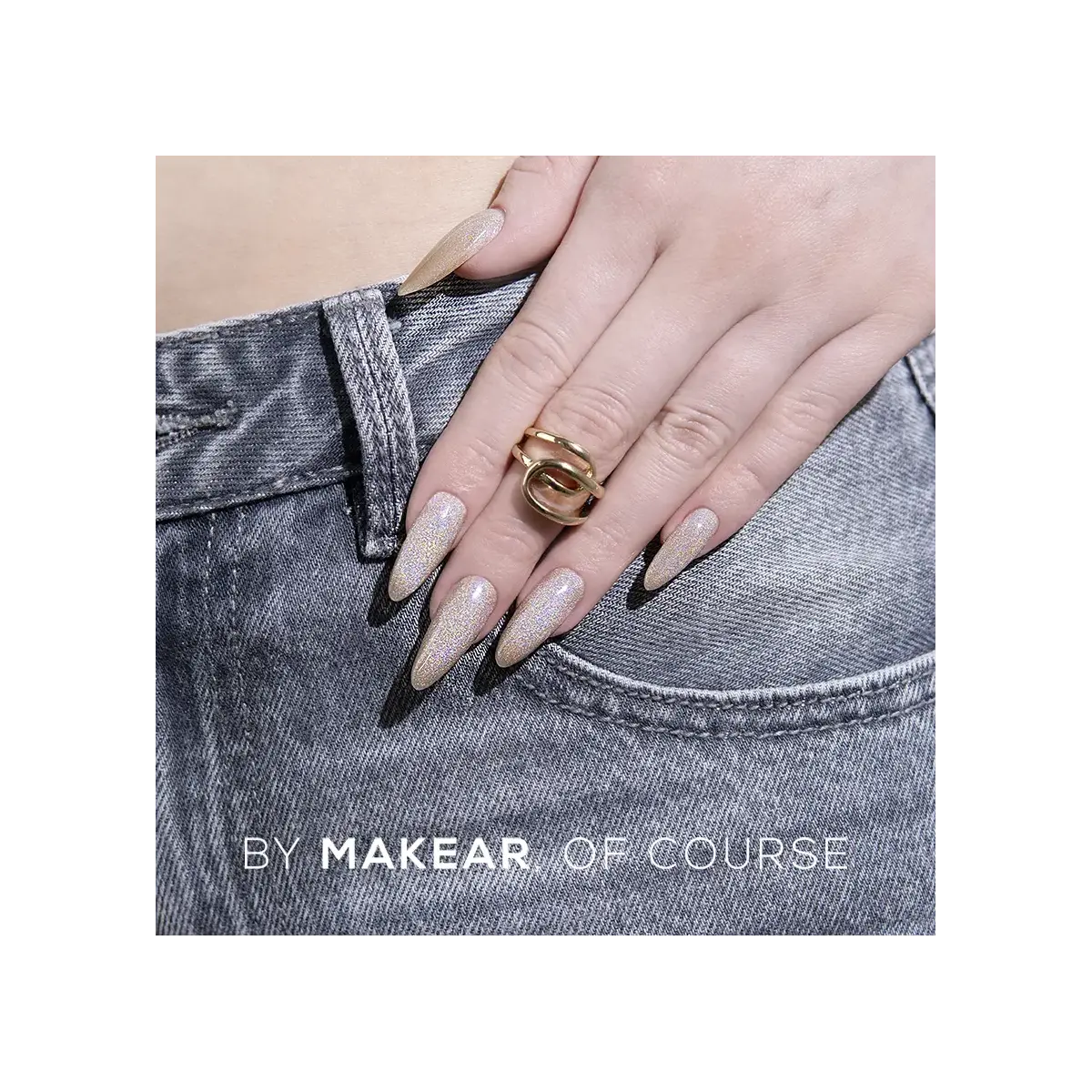 HC04 Holo Cat Eye - Lakier Hybrydowy Makear