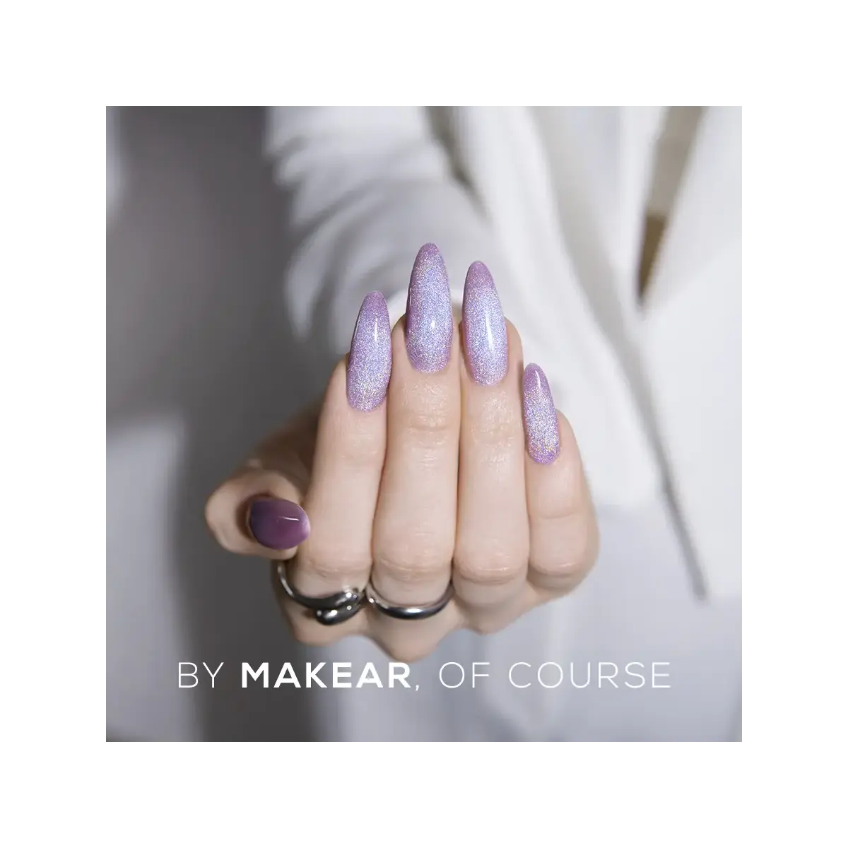 HC02 Holo Cat Eye - Lakier Hybrydowy Makear