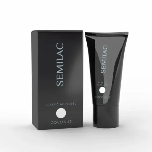 Semilac Akrylożel Elastic Acrylgel Coconut 30g