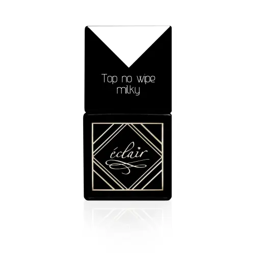 mleczny Top No Wipe MILKY - top hybrydowy 7ml