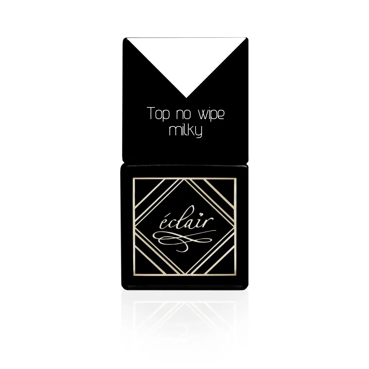mleczny Top No Wipe MILKY - top hybrydowy 7ml