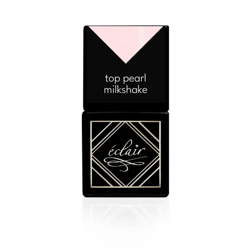 PEARL MILKSHAKE Top No Wipe 7ml - mleczny top hybrydowy z drobinkami