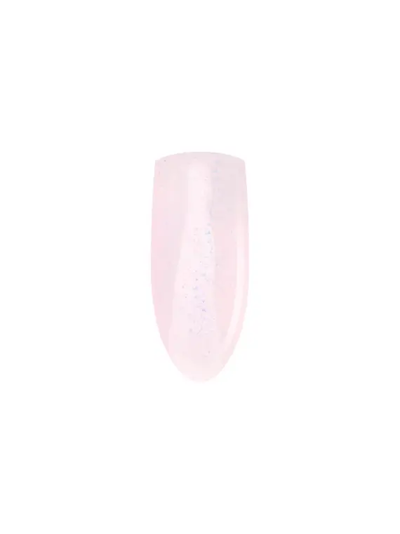 BLUE MILKSHAKE Top No Wipe 7ml - mleczny top hybrydowy z drobinkami