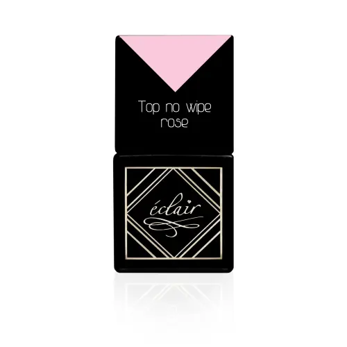 Top No Wipe ROSE 7ml - różowy top hybrydowy
