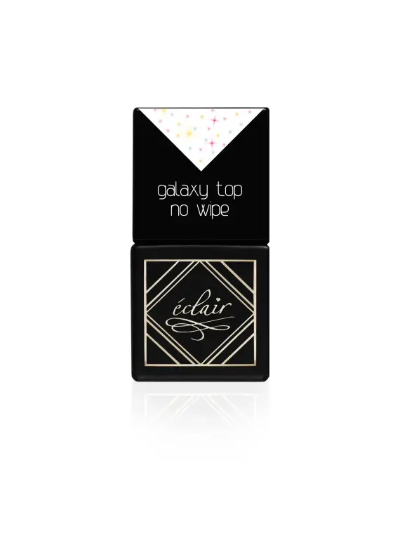 GALAXY Top No Wipe 7ml - top hybrydowy z drobinkami
