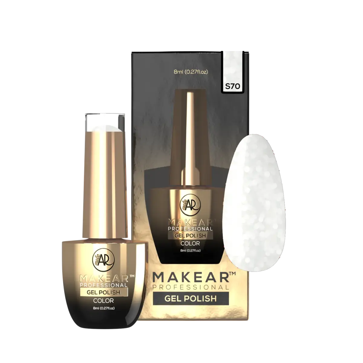 S70 Eternal Vow - Lakier hybrydowy Makear 8ml