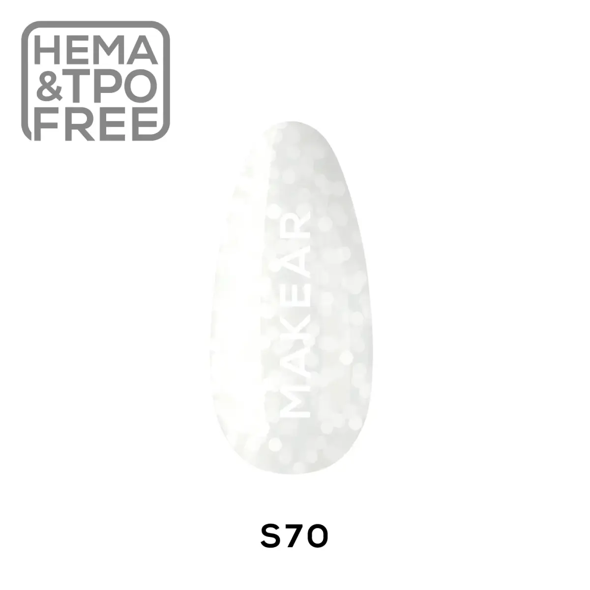 S70 Eternal Vow - Lakier hybrydowy Makear 8ml
