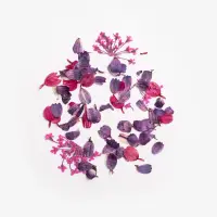 Semilac Flower Flakes Wild Orchid