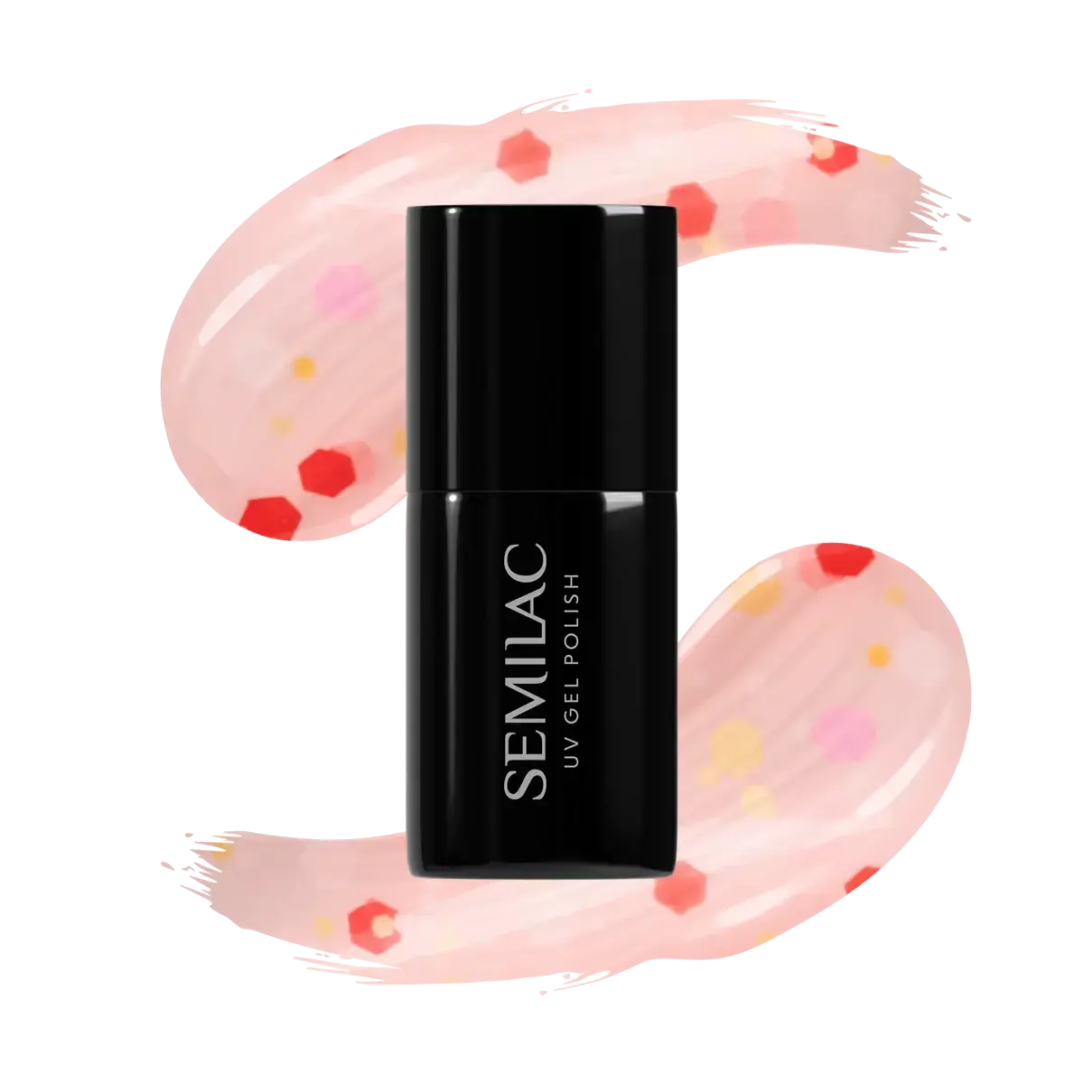 932 Semilac lakier Hybrydowy Confetti Dance 7 ml