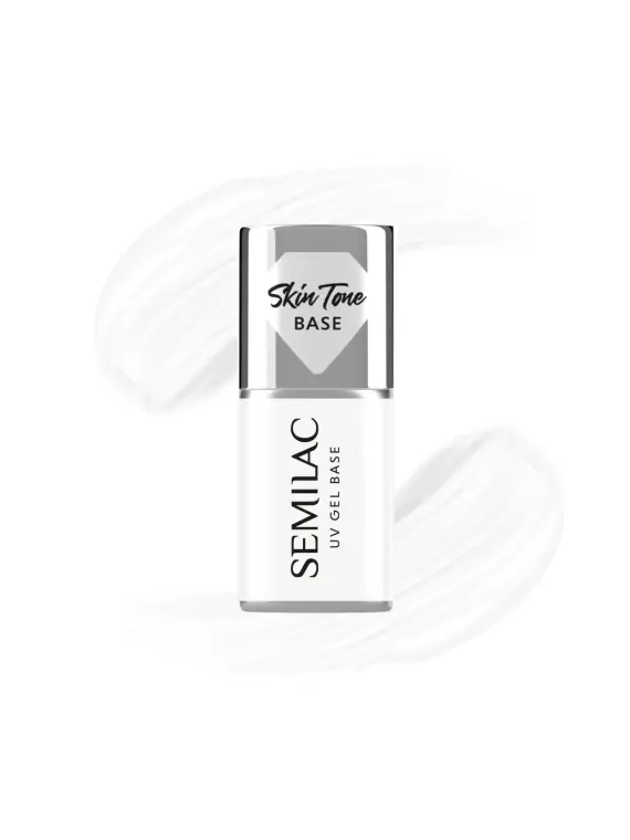 Semilac Baza do lakierów hybrydowych Skin Tone Cover Base Coconut Cream 7ml