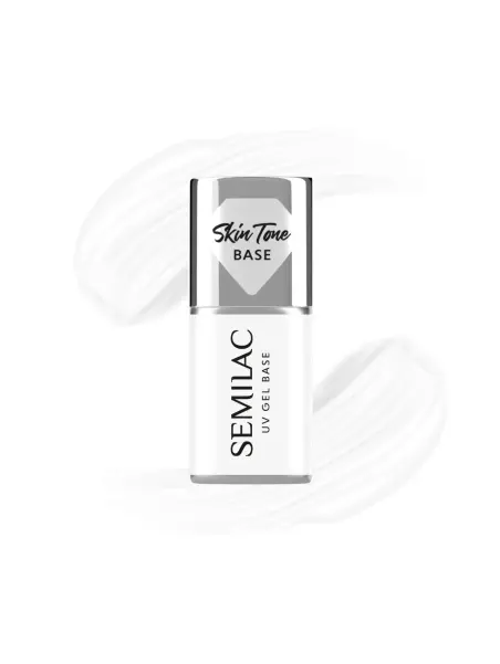Semilac Baza do lakierów hybrydowych Skin Tone Cover Base Coconut Cream 7ml