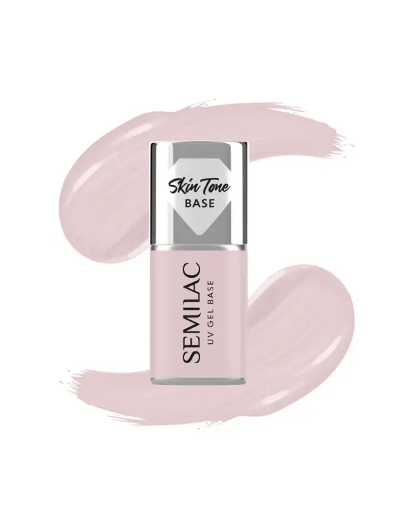 Semilac Baza do lakierów hybrydowych Skin Tone Cover Base Écru 7ml