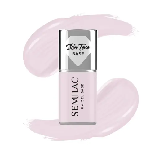 Semilac Baza do Lakierów Hybrydowych Skin Tone Cover Base Natural Pink 7 ml