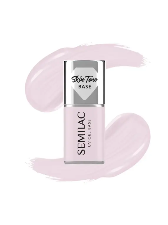 Semilac Baza do Lakierów Hybrydowych Skin Tone Cover Base Natural Pink 7 ml