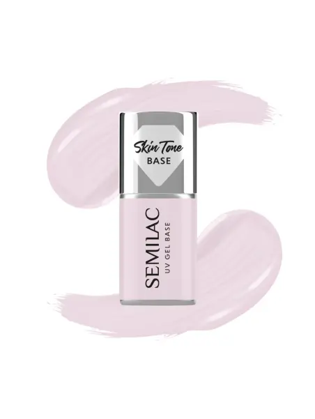 Semilac Baza do Lakierów Hybrydowych Skin Tone Cover Base Natural Pink 7 ml