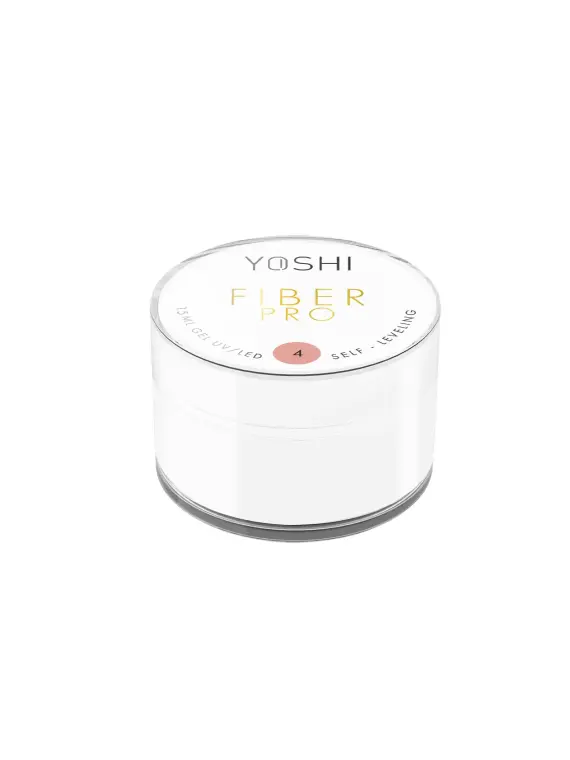 Żel Samopoziomujący Fiber PRO Gel UV LED No4 15ml