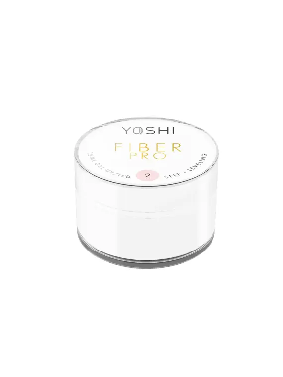 Żel Samopoziomujący Fiber PRO Gel UV LED No2 15ml