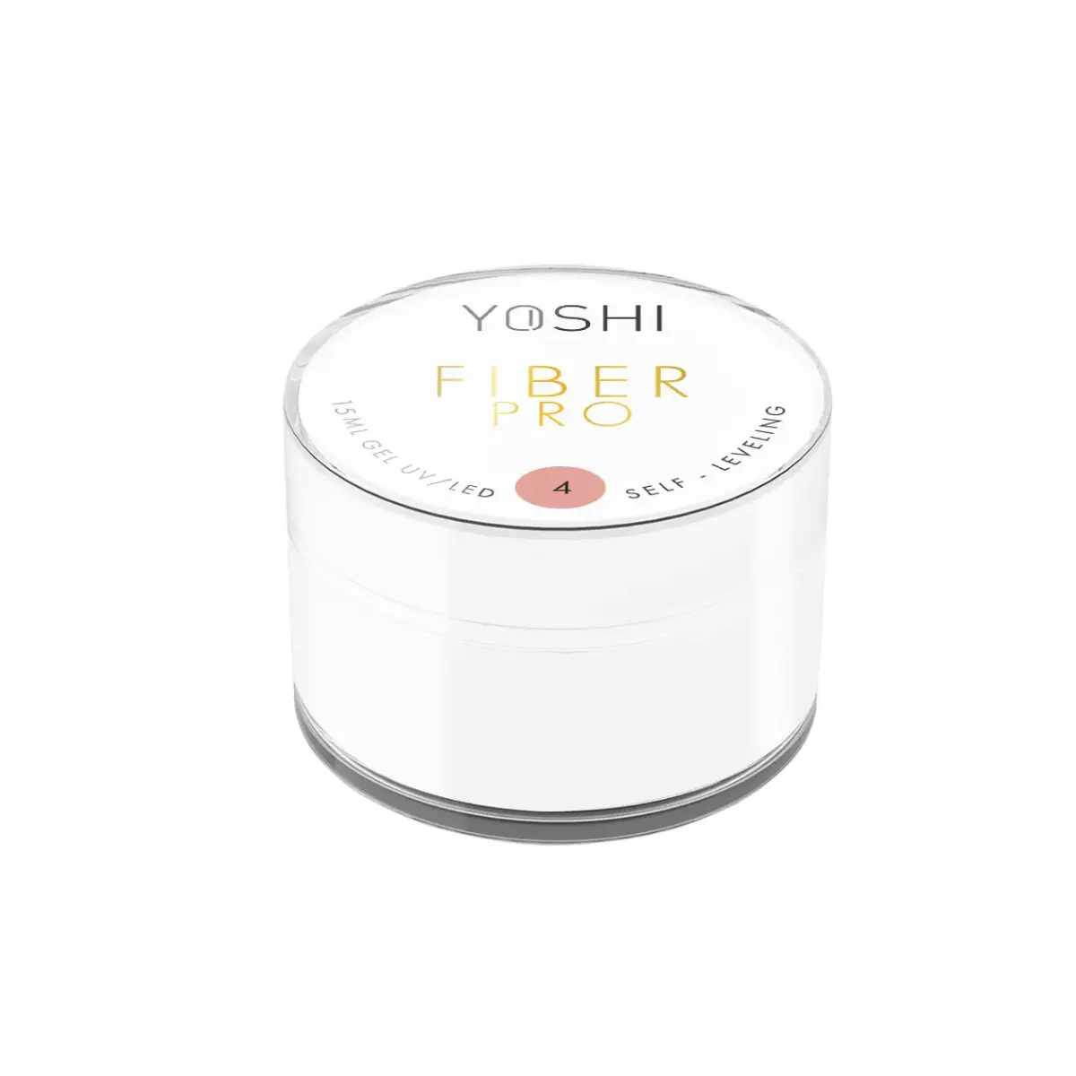 Żel Samopoziomujący Fiber PRO Gel UV LED No4 50ml