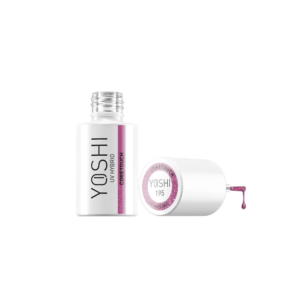 Lakier Hybrydowy UV LED Coretouch 6 ml – 195