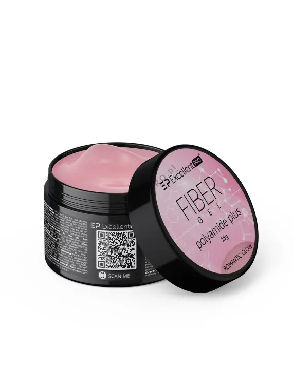 Excellent PRO Fiber Gel Polyamide Plus ROMANTIC GLOW 15g