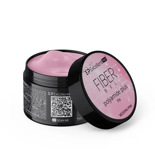 Excellent PRO Fiber Gel Polyamide Plus WEDDING PINK 15g