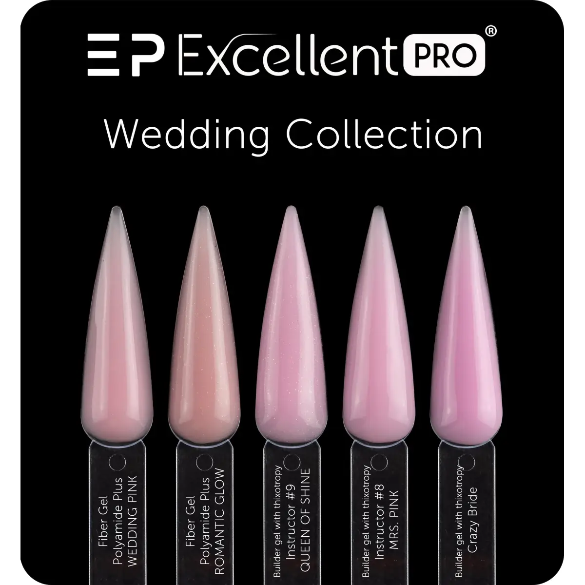 Excellent PRO Fiber Gel Polyamide Plus WEDDING PINK 15g