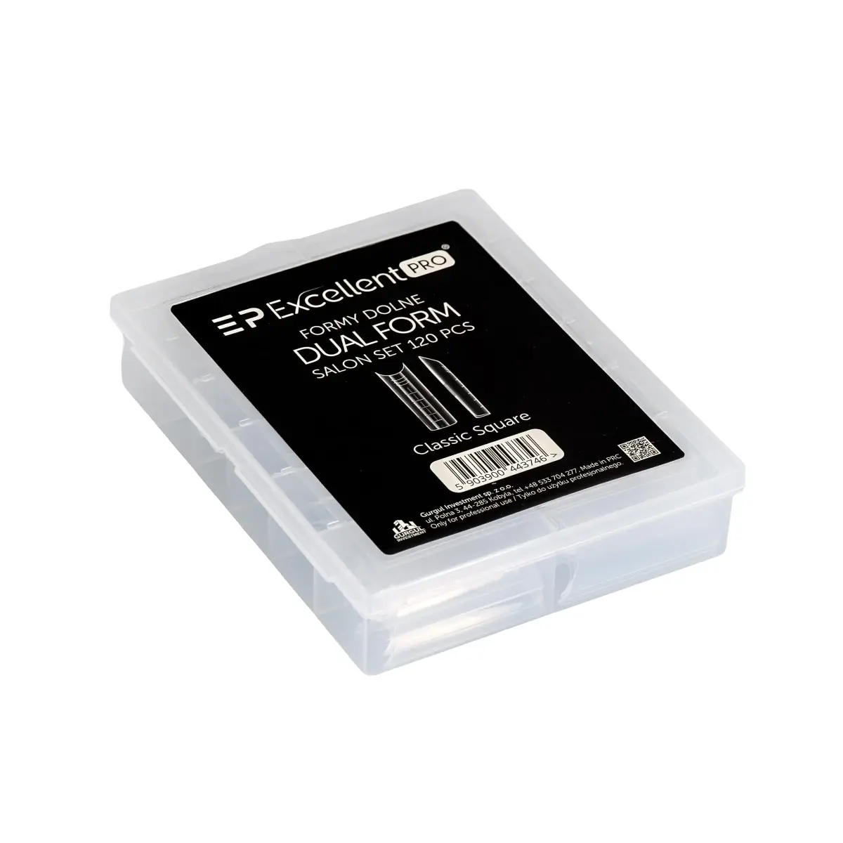 Excellent PRO Formy dolne dual form Classic Square 120 szt