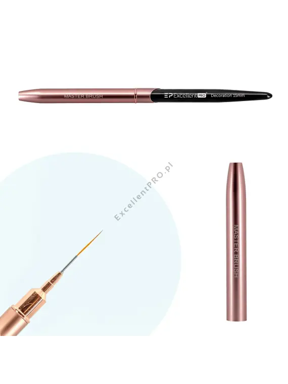 Excellent PRO Pędzelek do zdobień 15mm (Pink & Black)