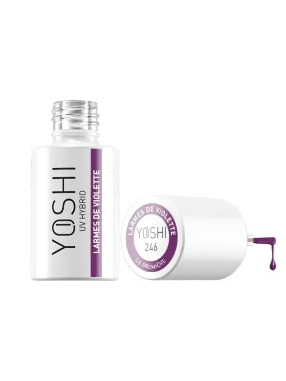 Lakier Hybrydowy UV LED Larmes de Violette 6 ml – 246
