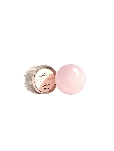 Challengel Milky Peach HG02 - żel budujący 15 ml