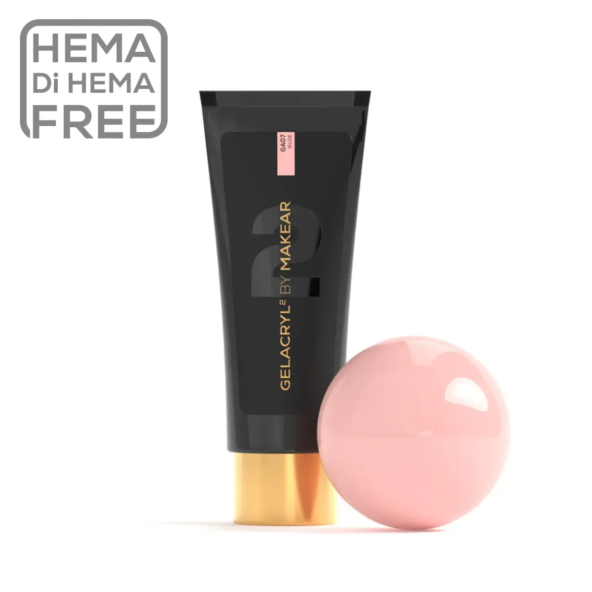 Gelacryl2 Nude GA07 - akrylożel 60 g