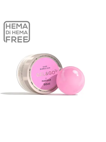 Gel&Go Up Bubble Gum GU05 - żel budujący 50 ml