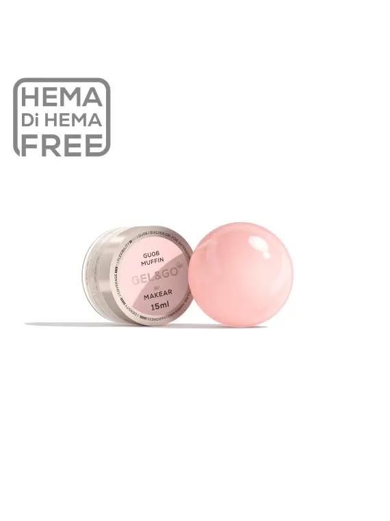 Gel&Go Up Muffin GU06 - żel budujący 15 ml