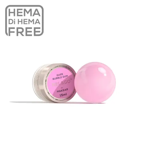 Gel&Go Up Bubble Gum GU05 - żel budujący 15 ml
