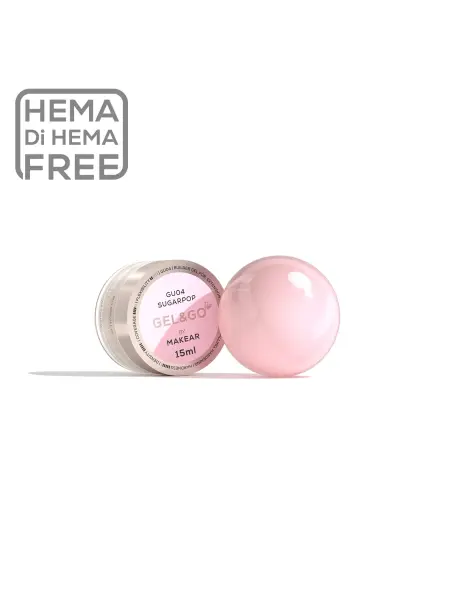 Gel&Go Up Sugarpop GU04 - żel budujący 15 ml