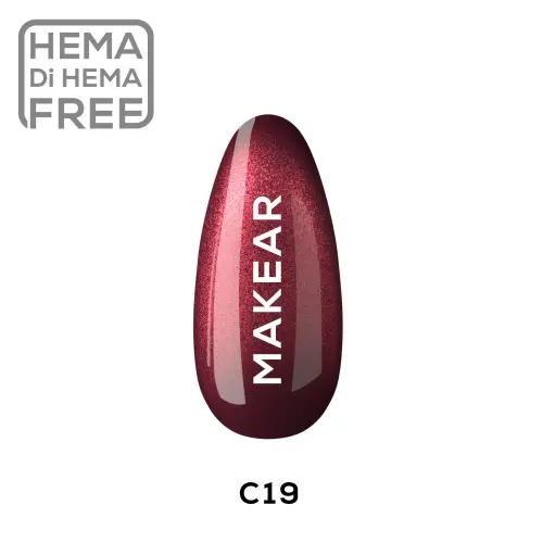 C19 Lakier hybrydowy Makear 8 ml