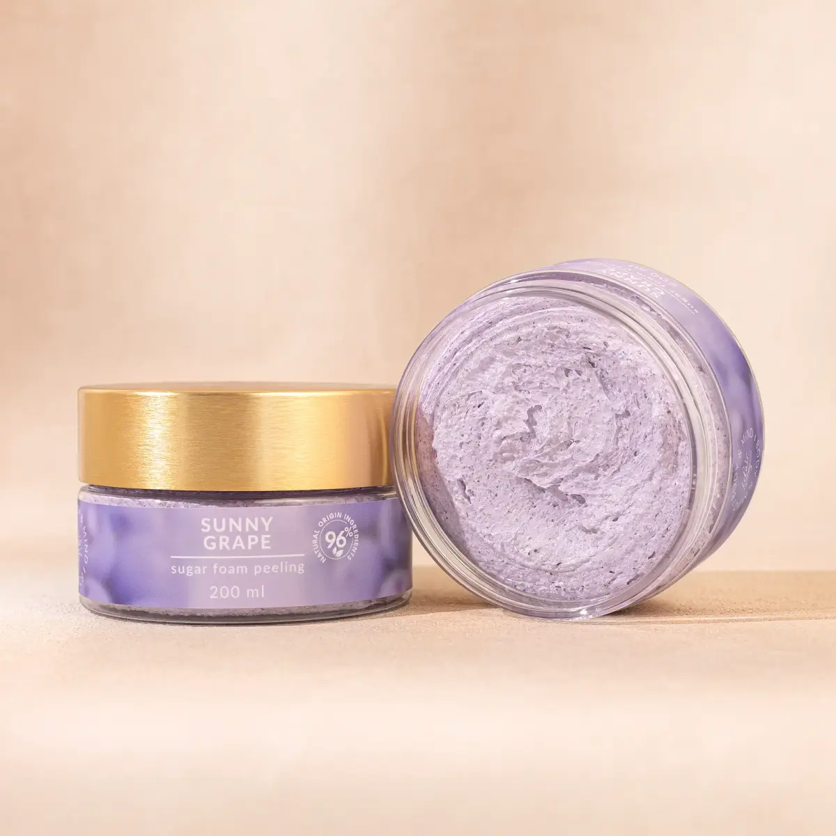 Sunny Grape SUGAR FOAM PEELING 200ml - cukrowy peeling do ciała