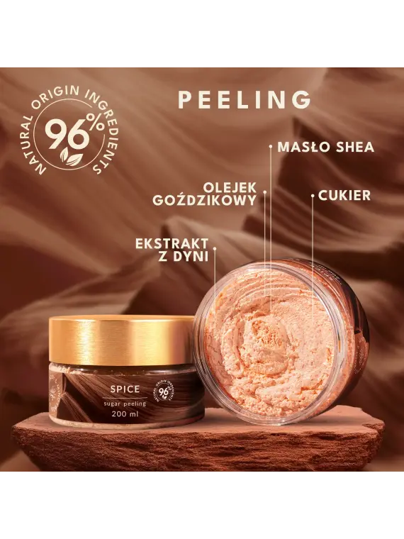 Spice SUGAR PEELING 200ml - cukrowy peeling do ciała i dłoni