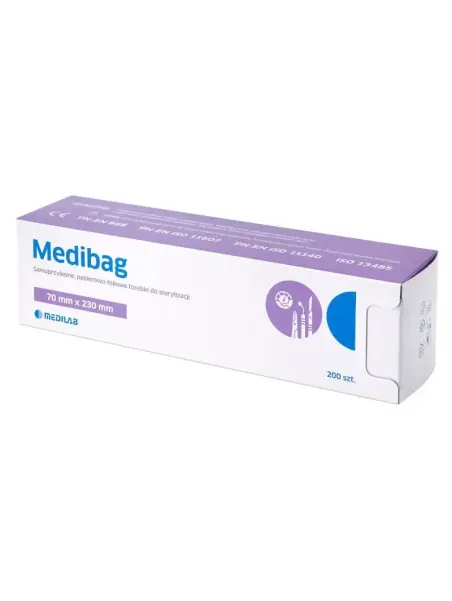 Medibag - Torebki do sterylizacji 70mm x 230mm