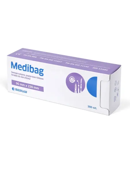 Medibag - Torebki do sterylizacji 90mm x 230mm