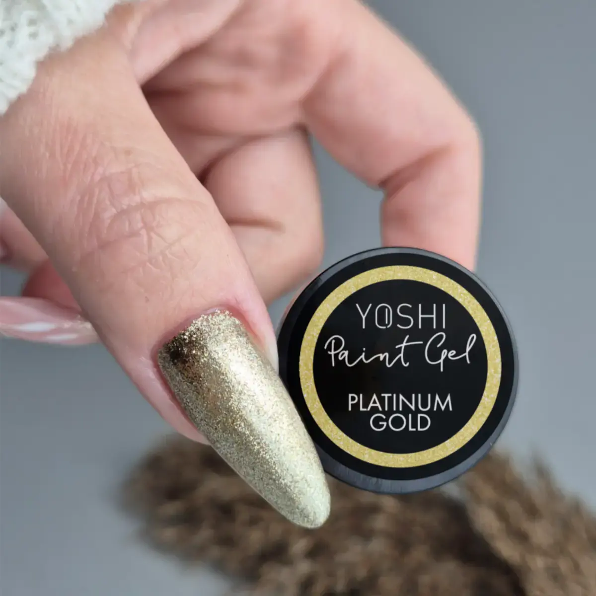 Paint Gel UV LED 5 ml – Platinum Gold