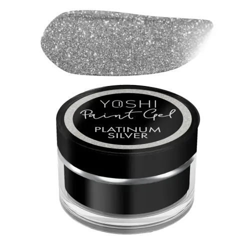 Paint Gel UV LED 5 ml – Platinum Silver