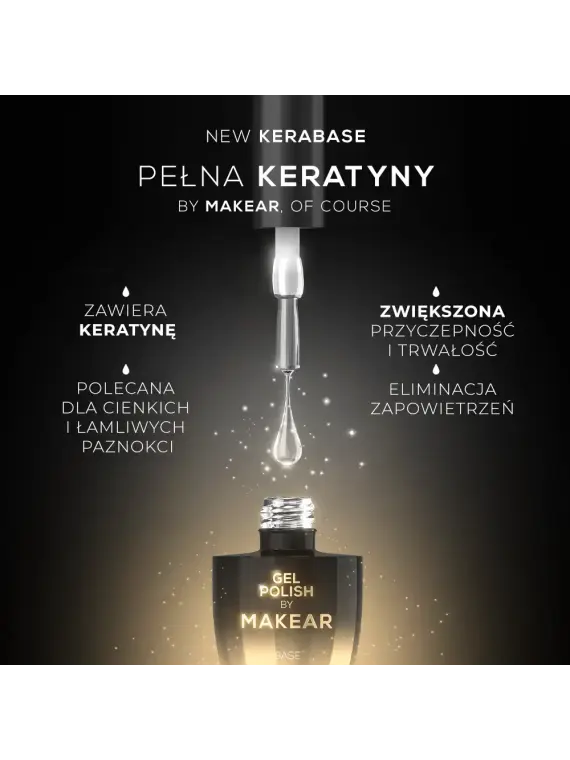 Kera Base - wzmacniająca baza keratynowa HEMAFREE 15 ml