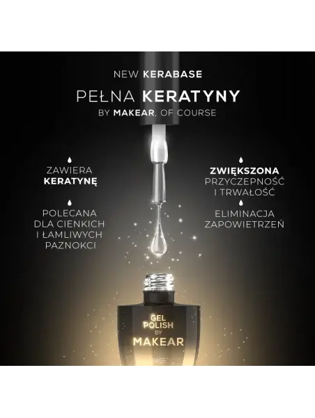 Kera Base - wzmacniająca baza keratynowa HEMAFREE 15 ml