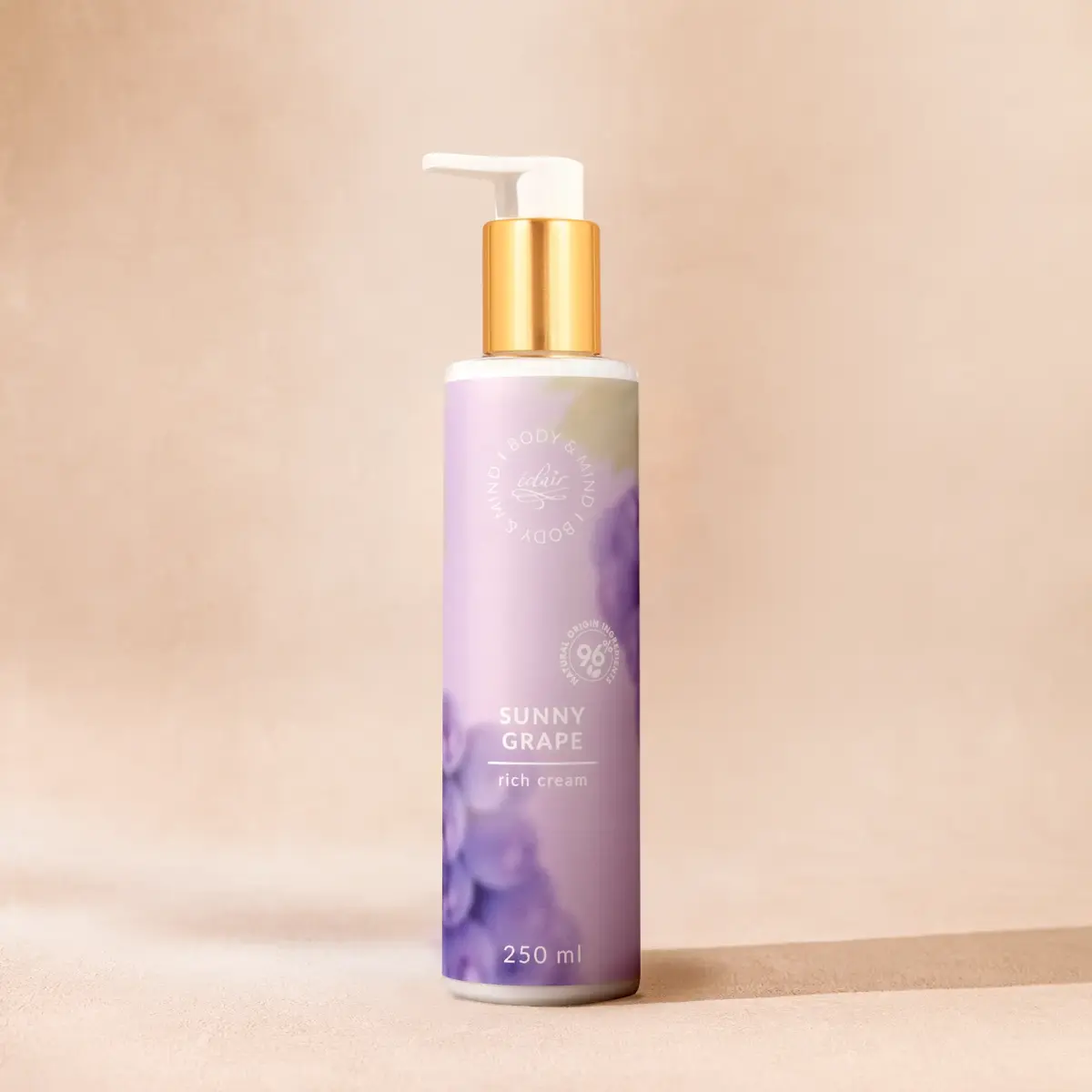 Sunny Grape RICH CREAM 250ml - odżywczy krem do ciała