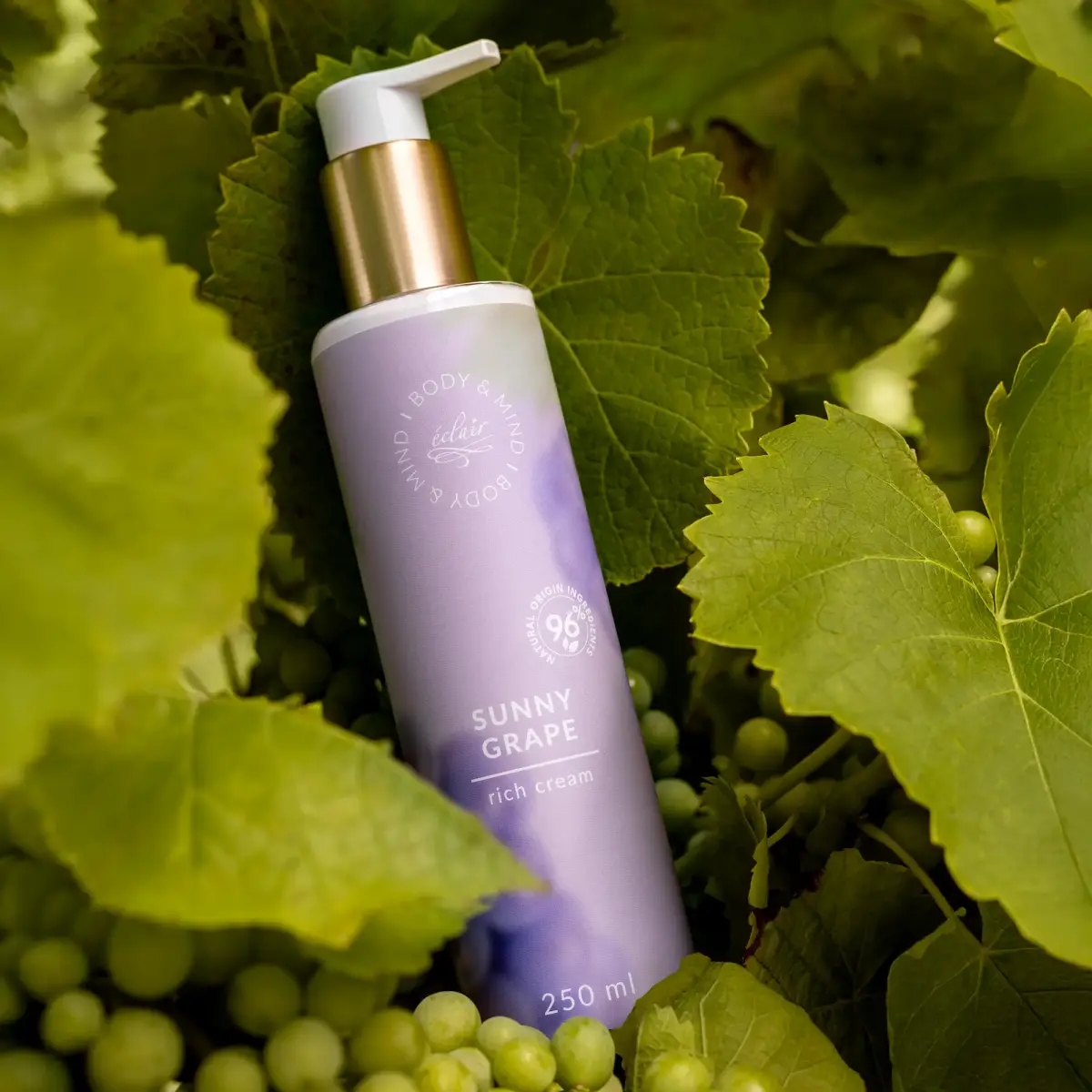 Sunny Grape RICH CREAM 250ml - odżywczy krem do ciała
