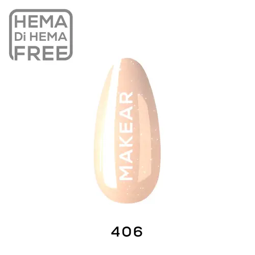 406 Lakier hybrydowy MAKEAR 8 ml