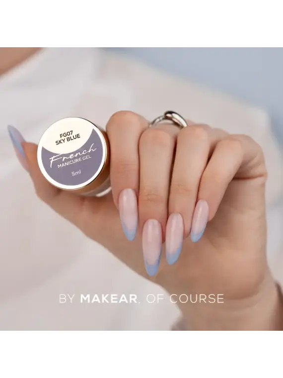 French Manicure Gel Sky Blue Makear FG07 5 ml