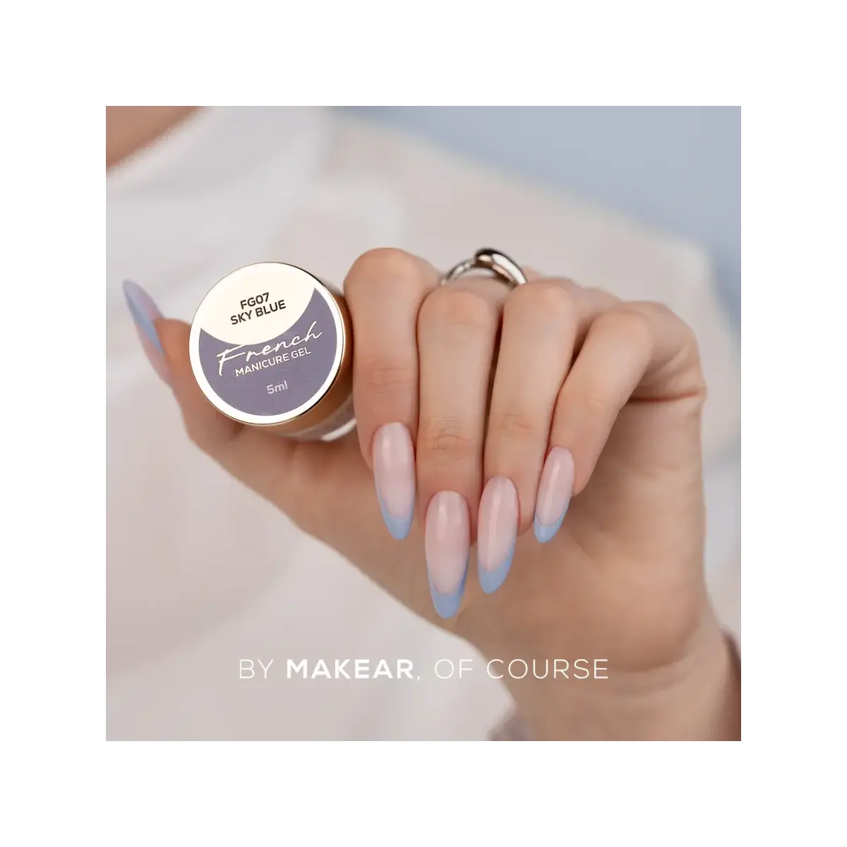 French Manicure Gel Sky Blue Makear FG07 5 ml